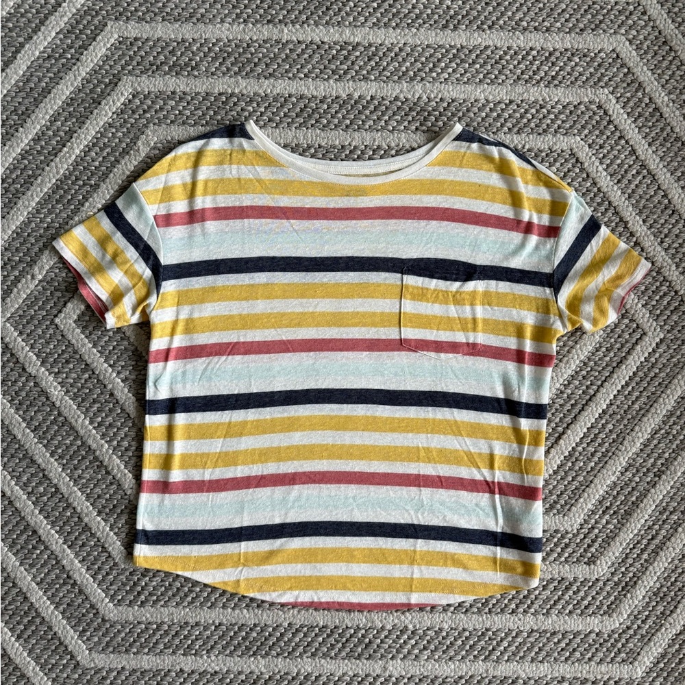 Old Navy Women’s Striped Boxy Tee Size M